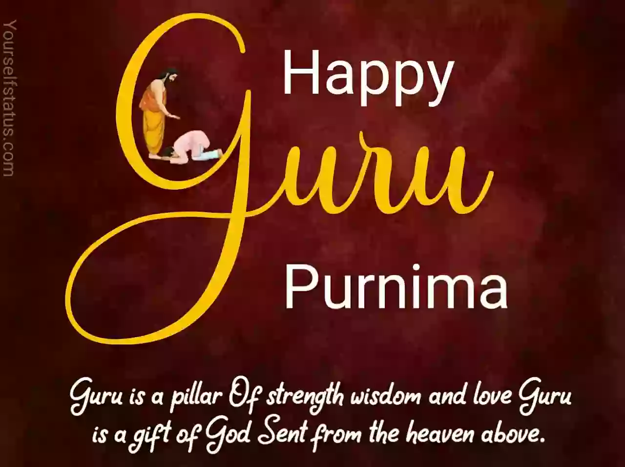 Happy Guru purnima images in english