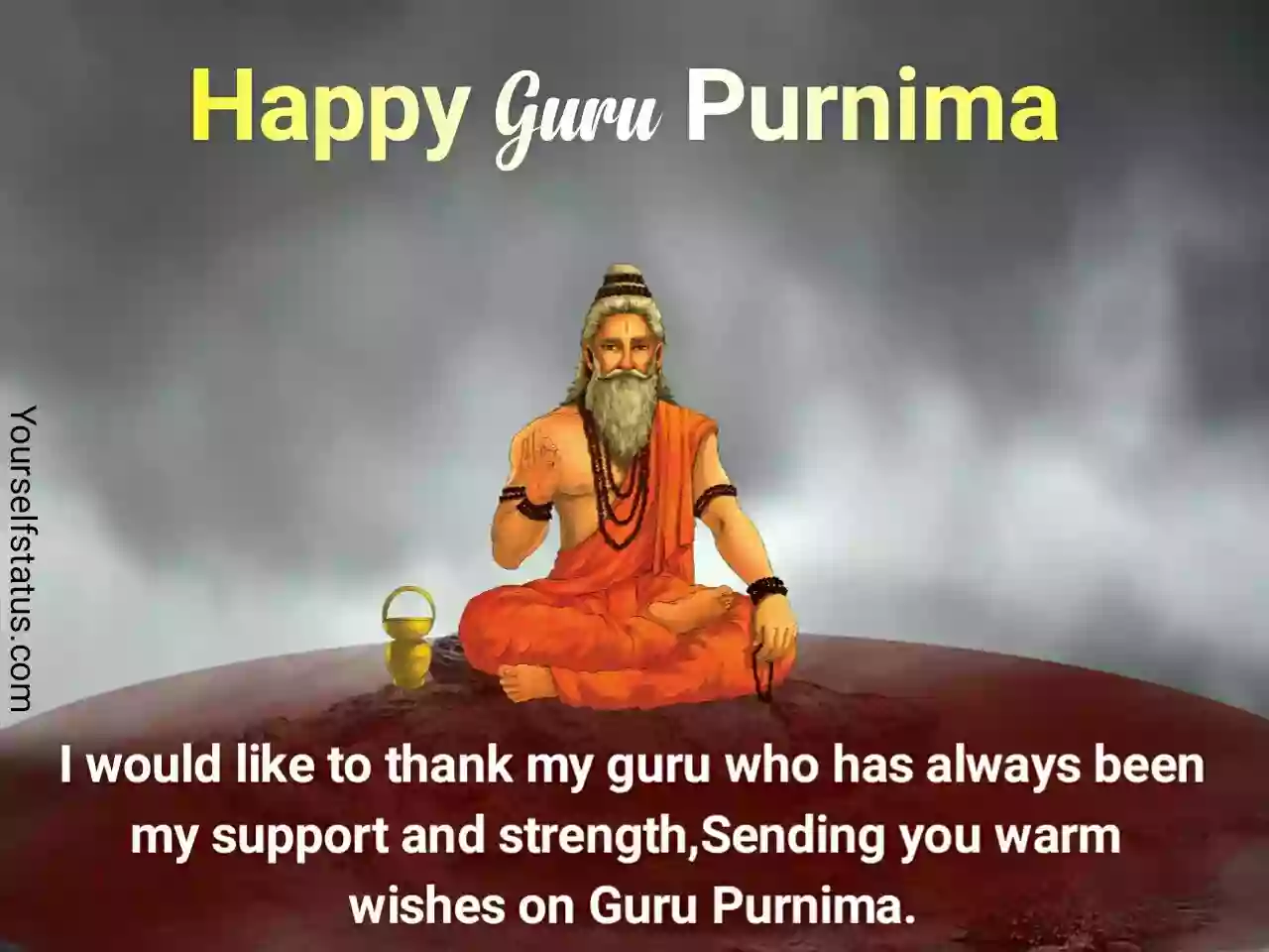 Happy Guru purnima wishes in english
