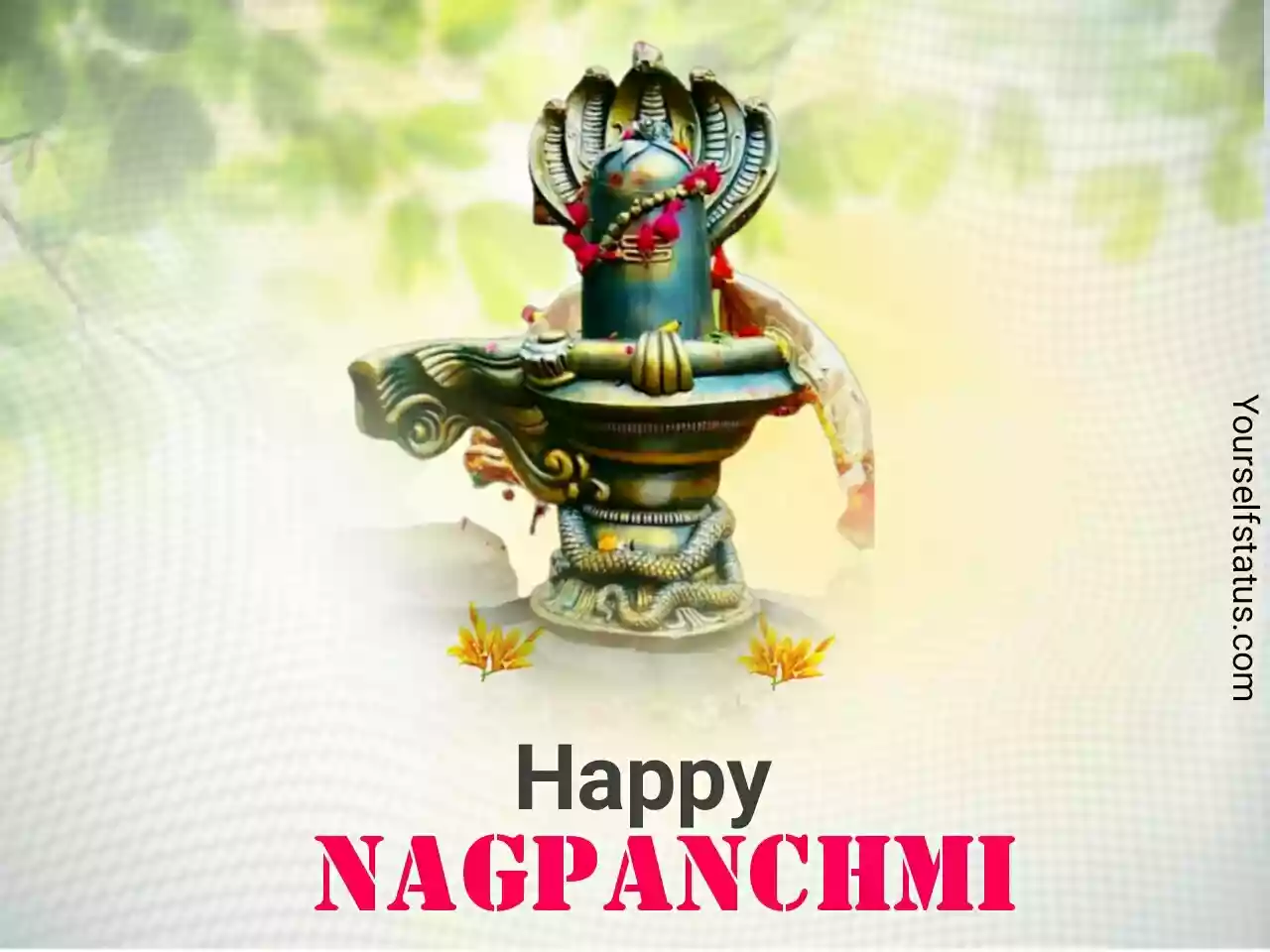 Happy Nag panchami greetings in English