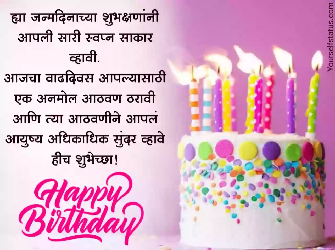 birthday images for friend in marathi