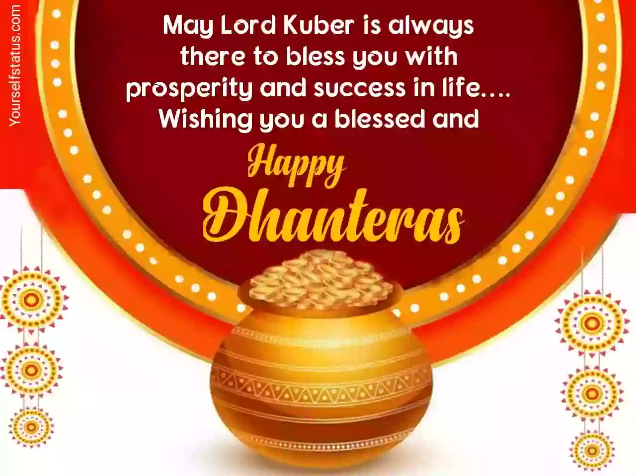 Happy Dhanteras wishes in english