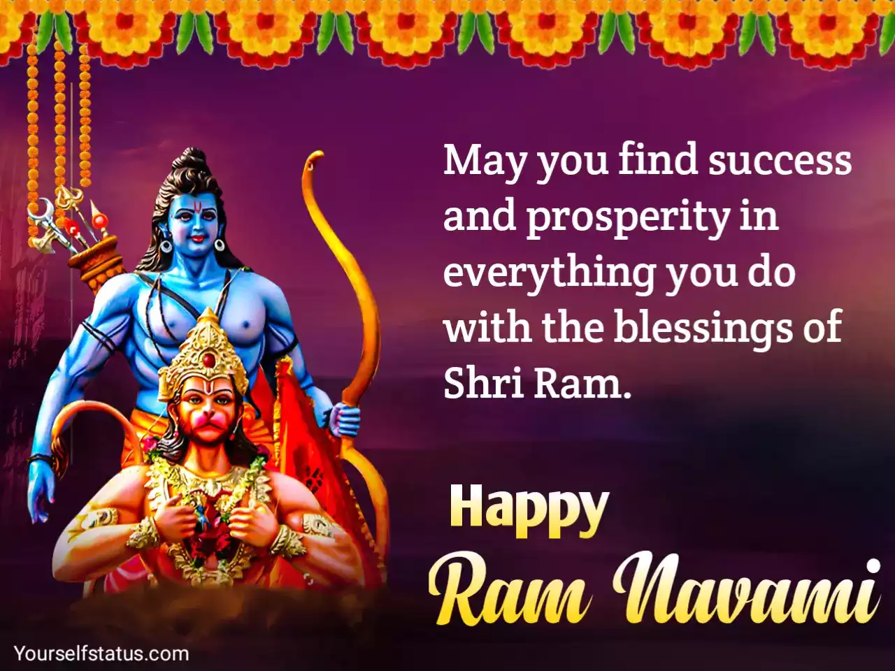 Ram navami wishes images in english