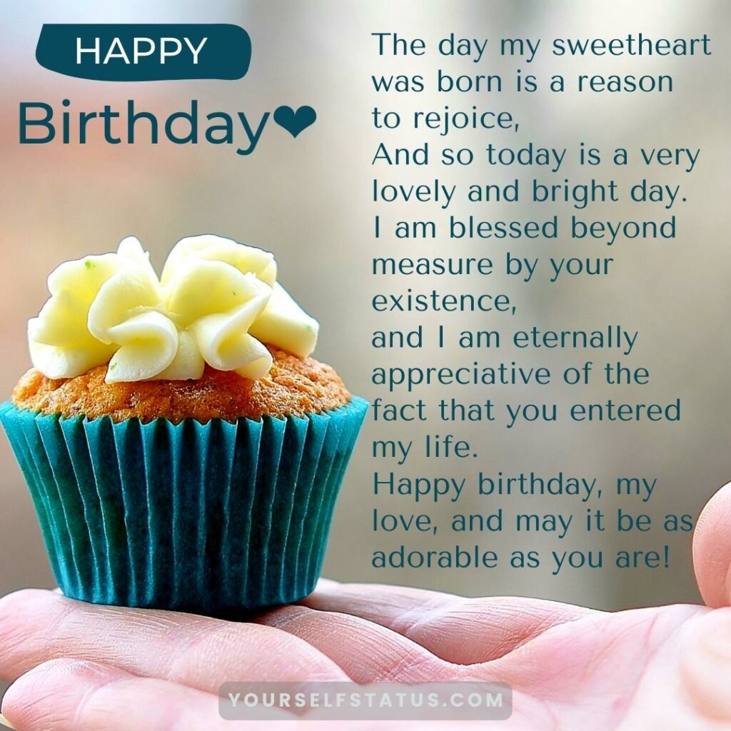 Heartfelt Happy Birthday Wishes To My Love - Romantic, Cute, Advance Birthday Messages, Images For Loved One