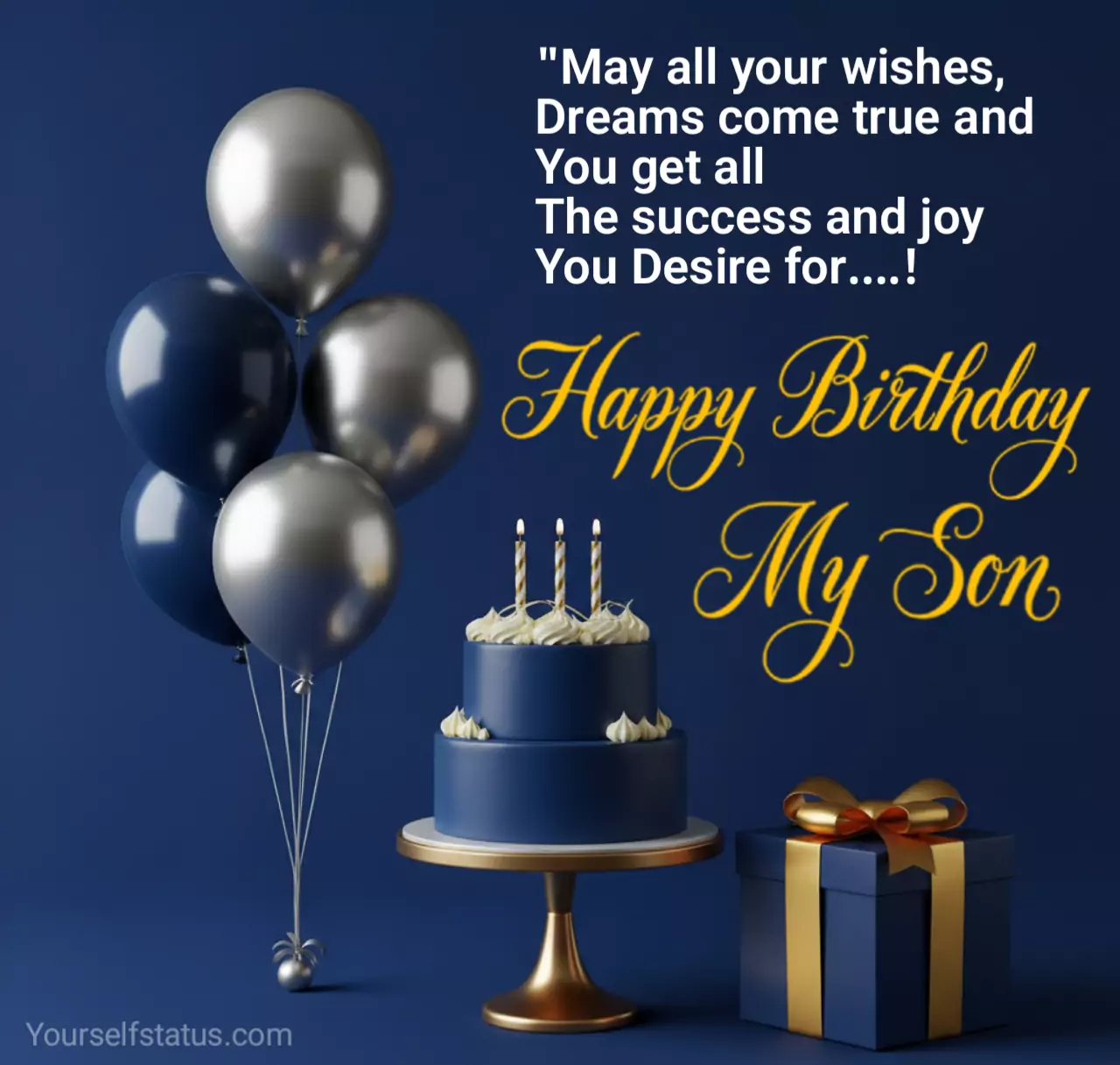 Blessing birthday wishes for son